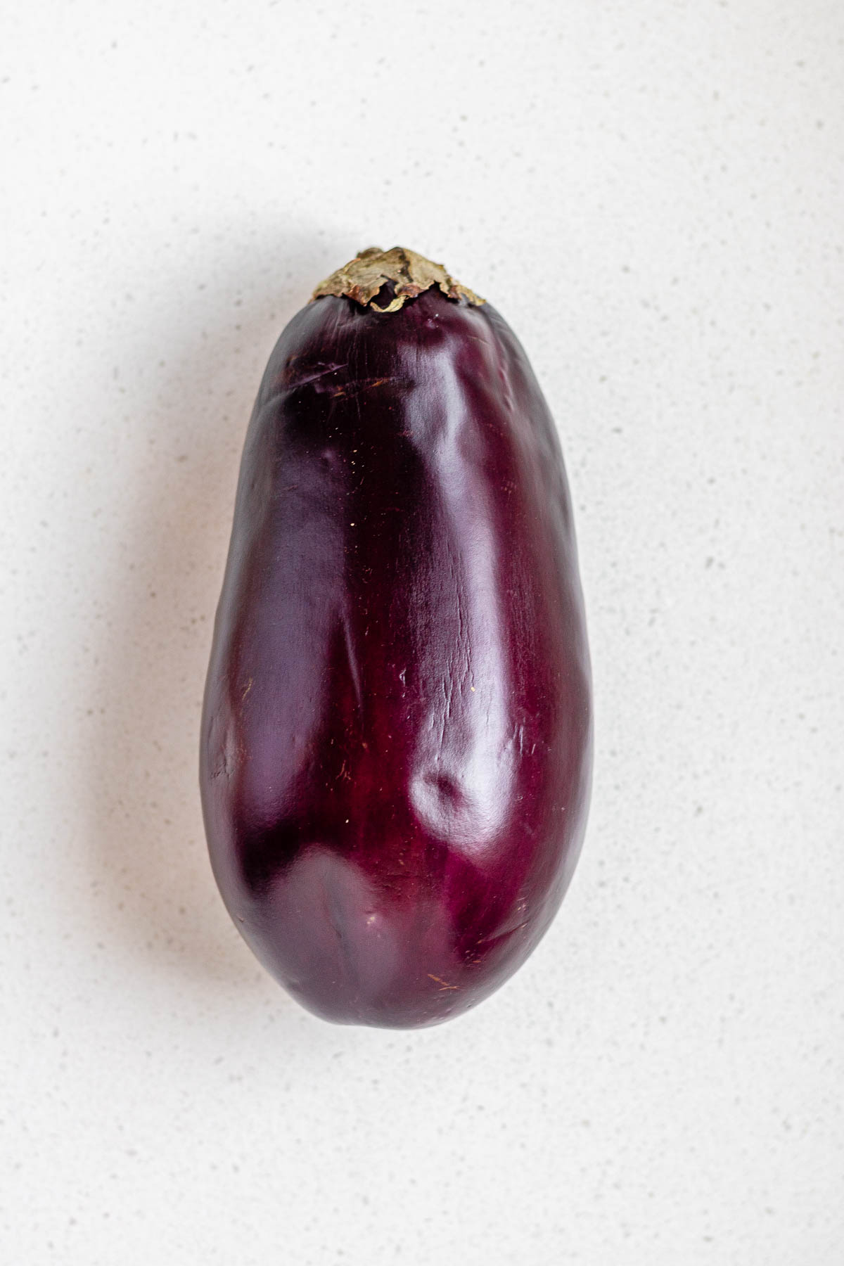A whole eggplant.